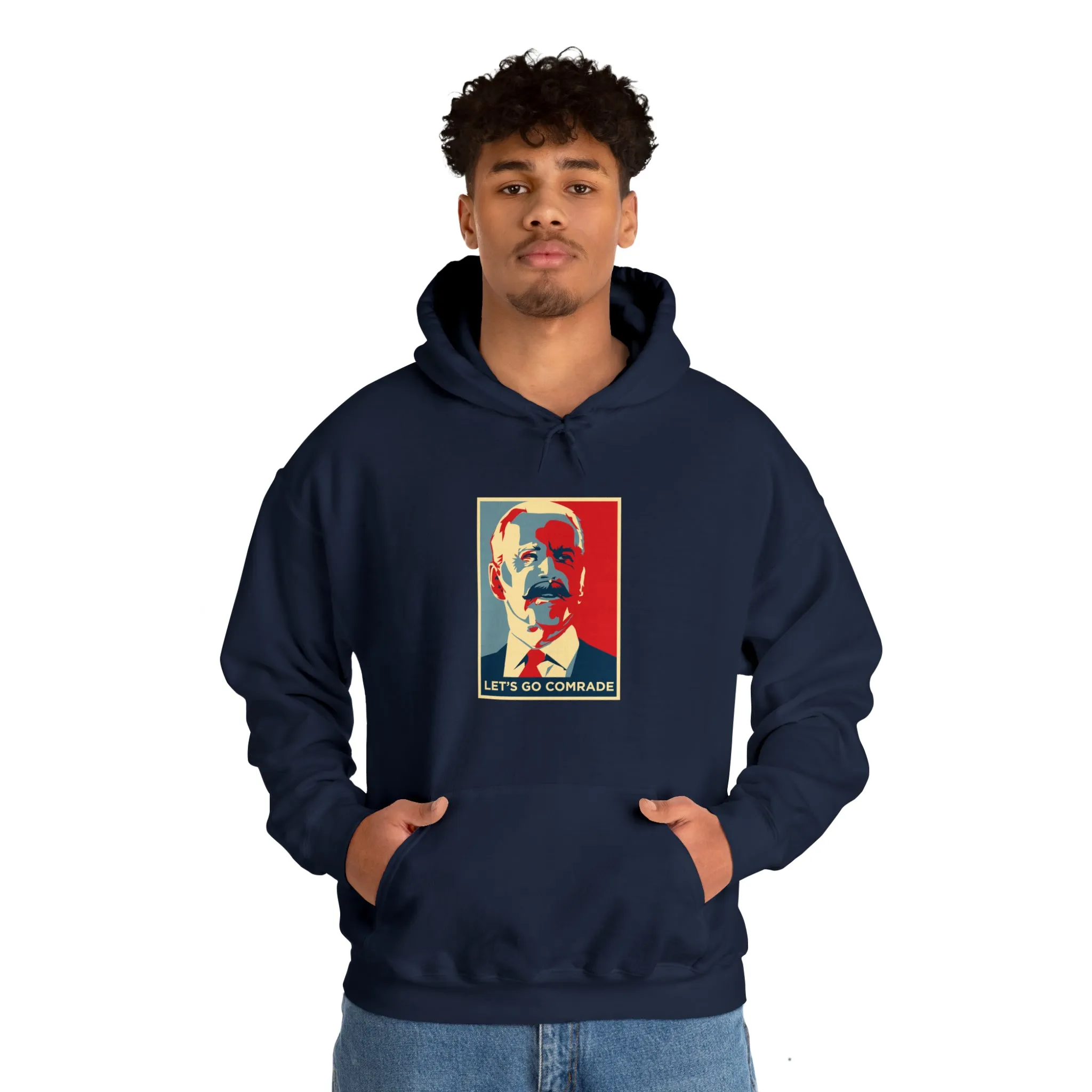Let's Go Comrade - Unisex Heavy Blend™ Hooded Sweatshirt