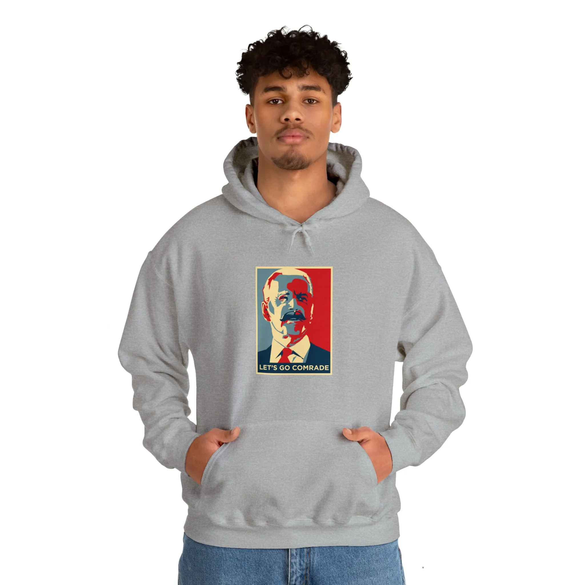 Let's Go Comrade - Unisex Heavy Blend™ Hooded Sweatshirt
