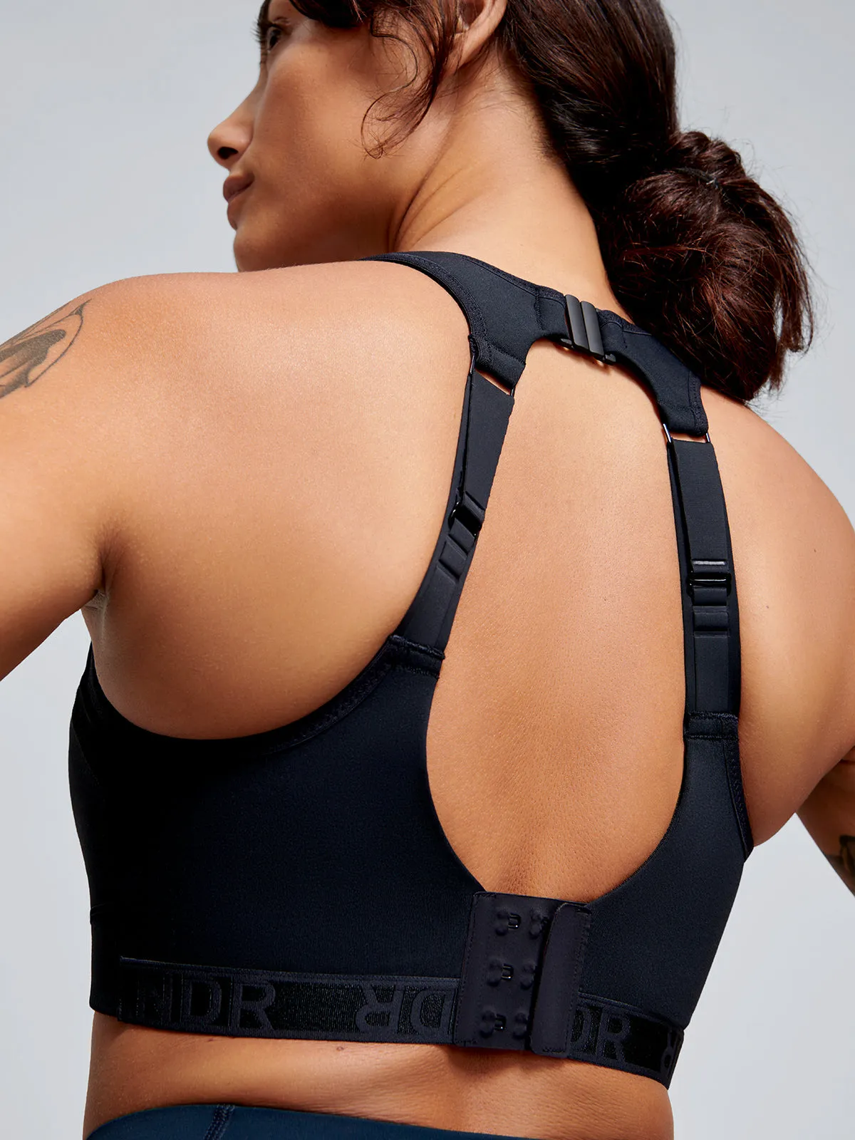 LOCKED   LOADED Sports Bra Black
