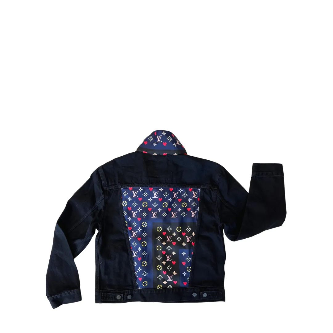 Luxury Repurposed Denim Jacket