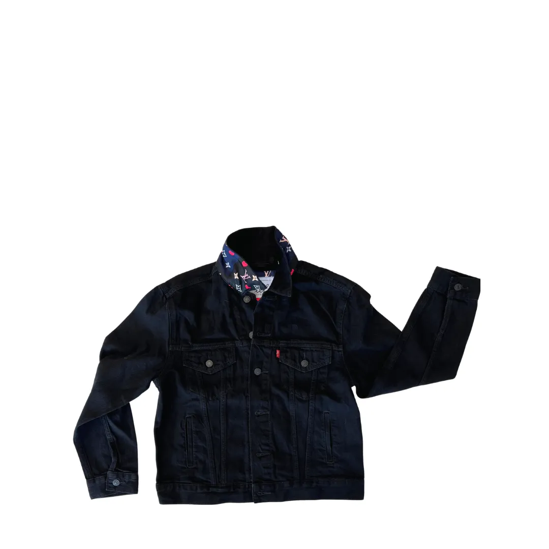 Luxury Repurposed Denim Jacket