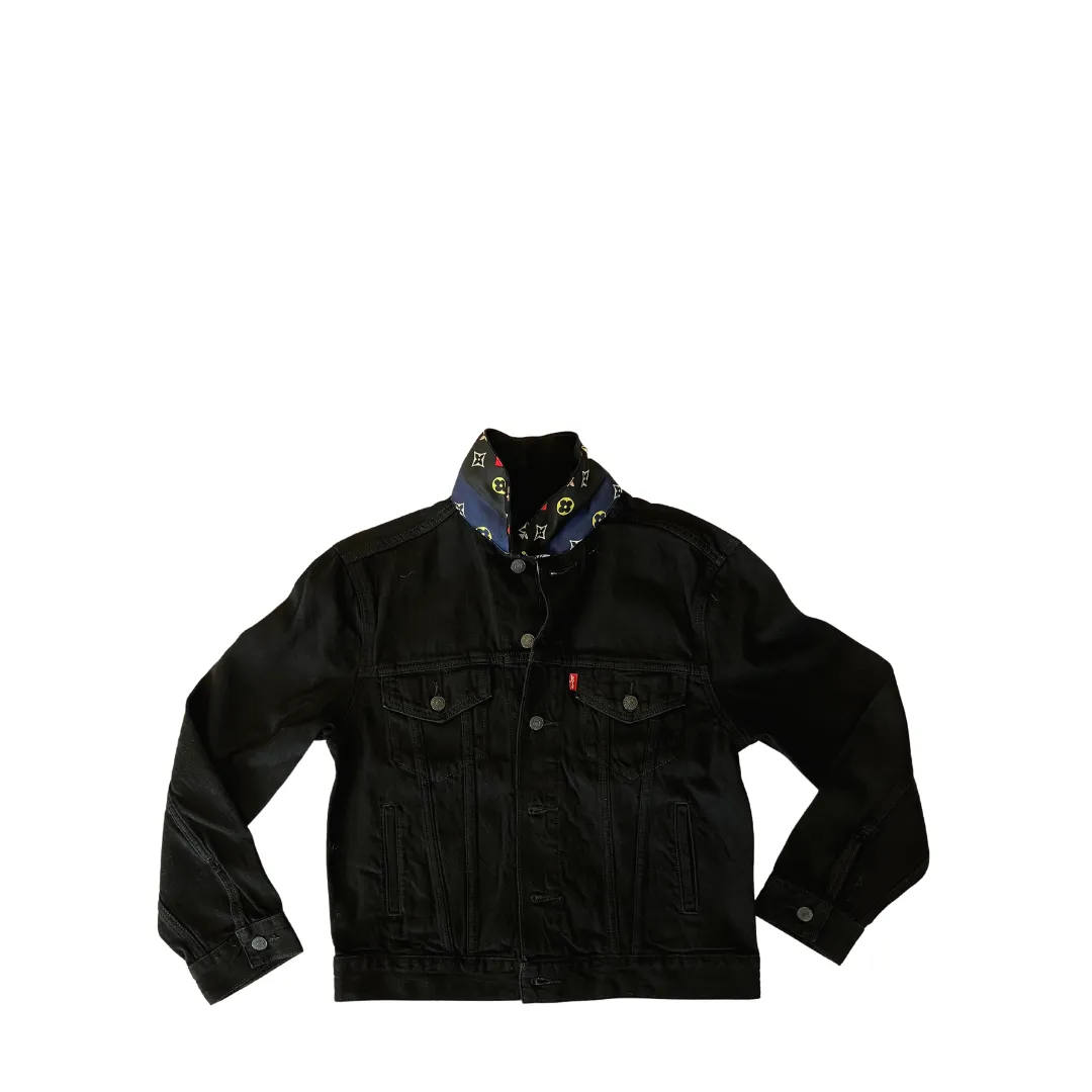 Luxury Repurposed Denim Jacket