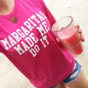 'Margaritas Made Me Do It' by Prep Obsessed - NOW IN PINK!