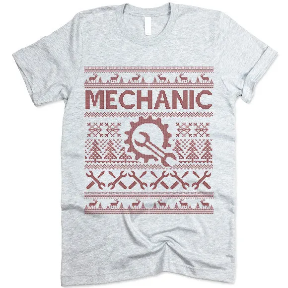 Mechanic Christmas T-Shirt