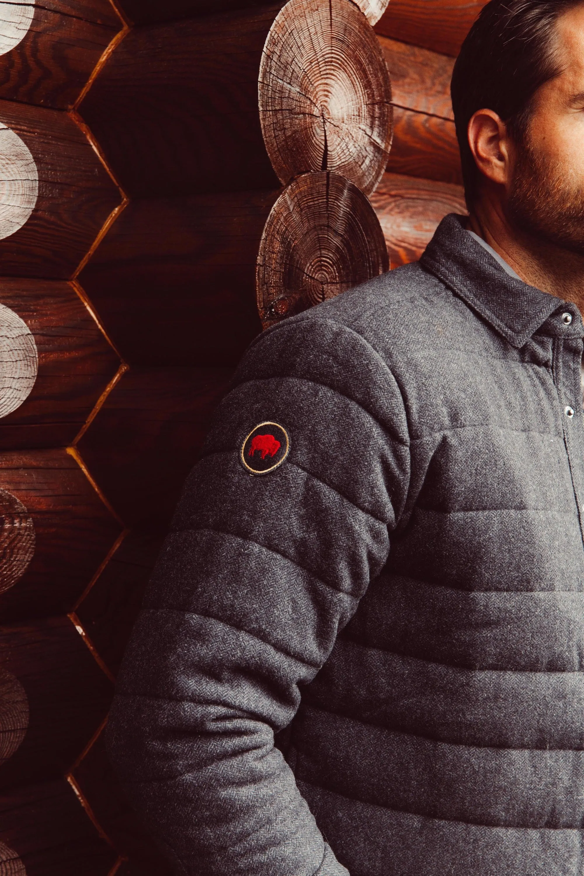 Men's Archer Herringbone Shirtjac