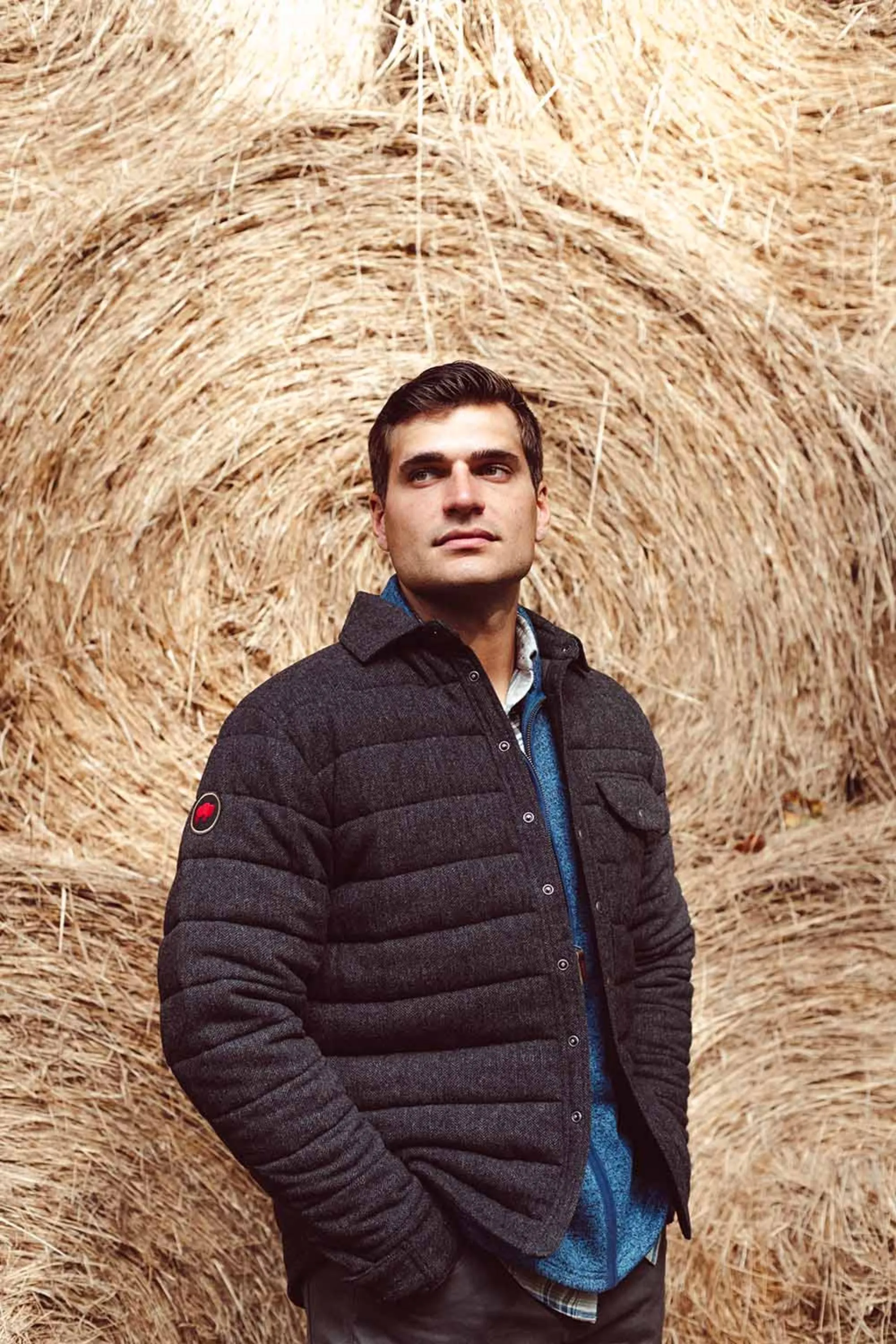 Men's Archer Herringbone Shirtjac