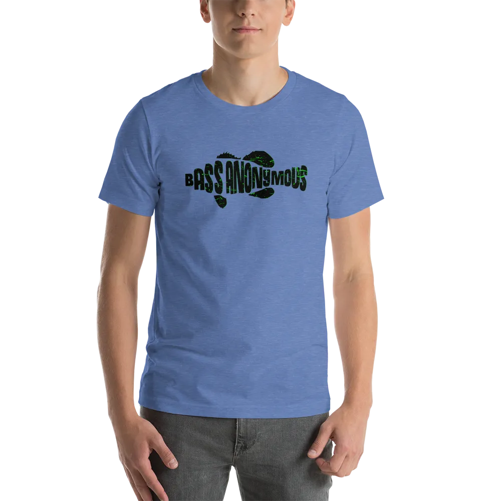 Men's BA SwimLogo Grunge Green T-shirt