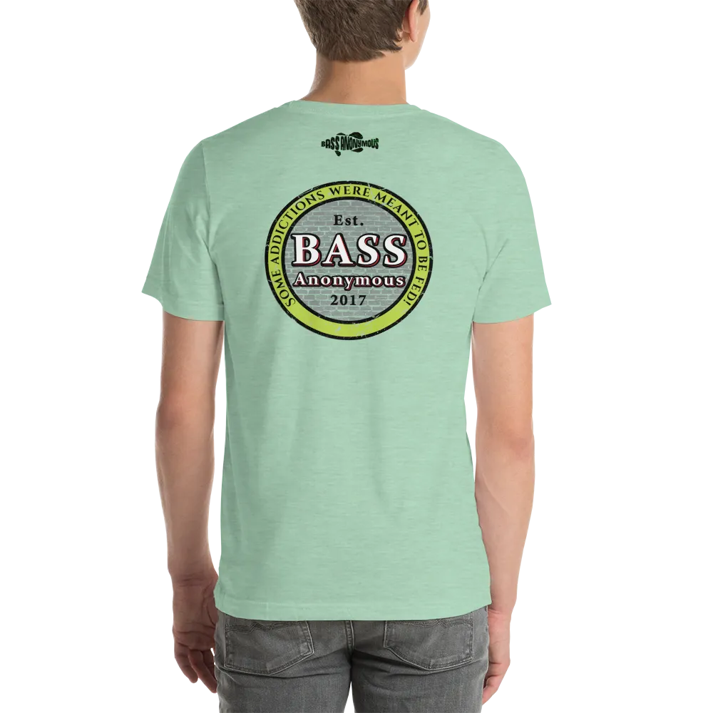 Men's BA SwimLogo Grunge Green T-shirt