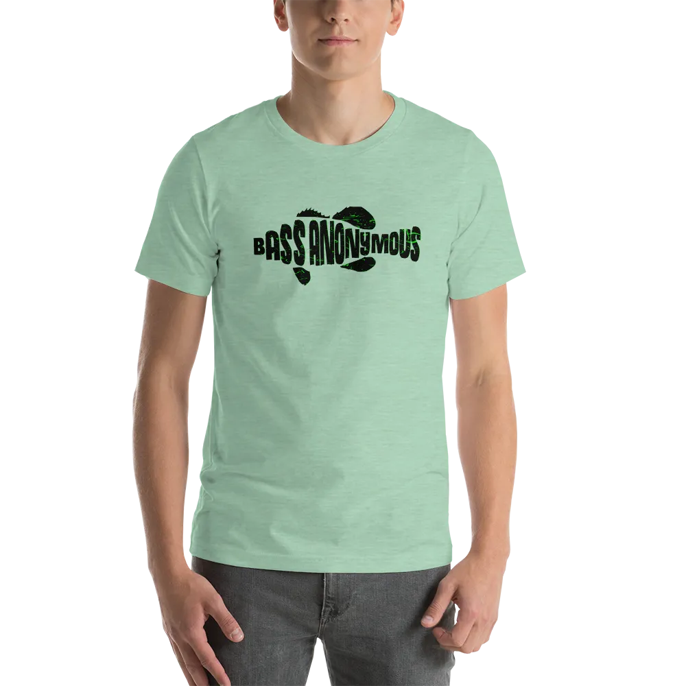 Men's BA SwimLogo Grunge Green T-shirt