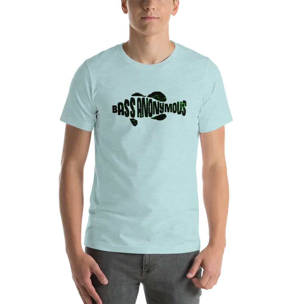 Men's BA SwimLogo Grunge Green T-shirt