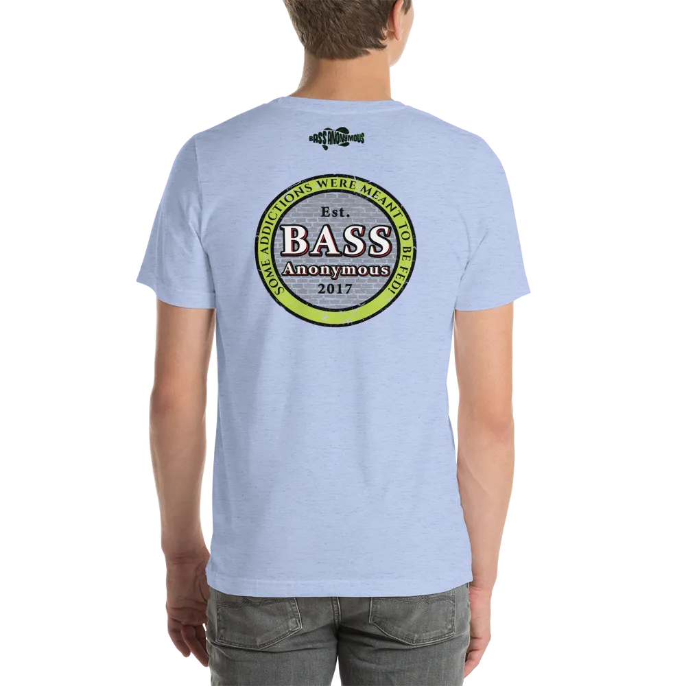 Men's BA SwimLogo Grunge Green T-shirt