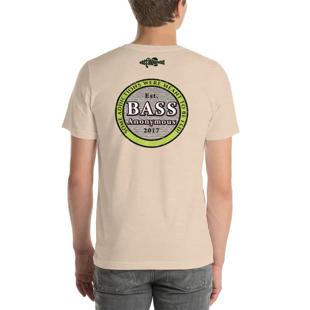 Men's BA SwimLogo Grunge Green T-shirt