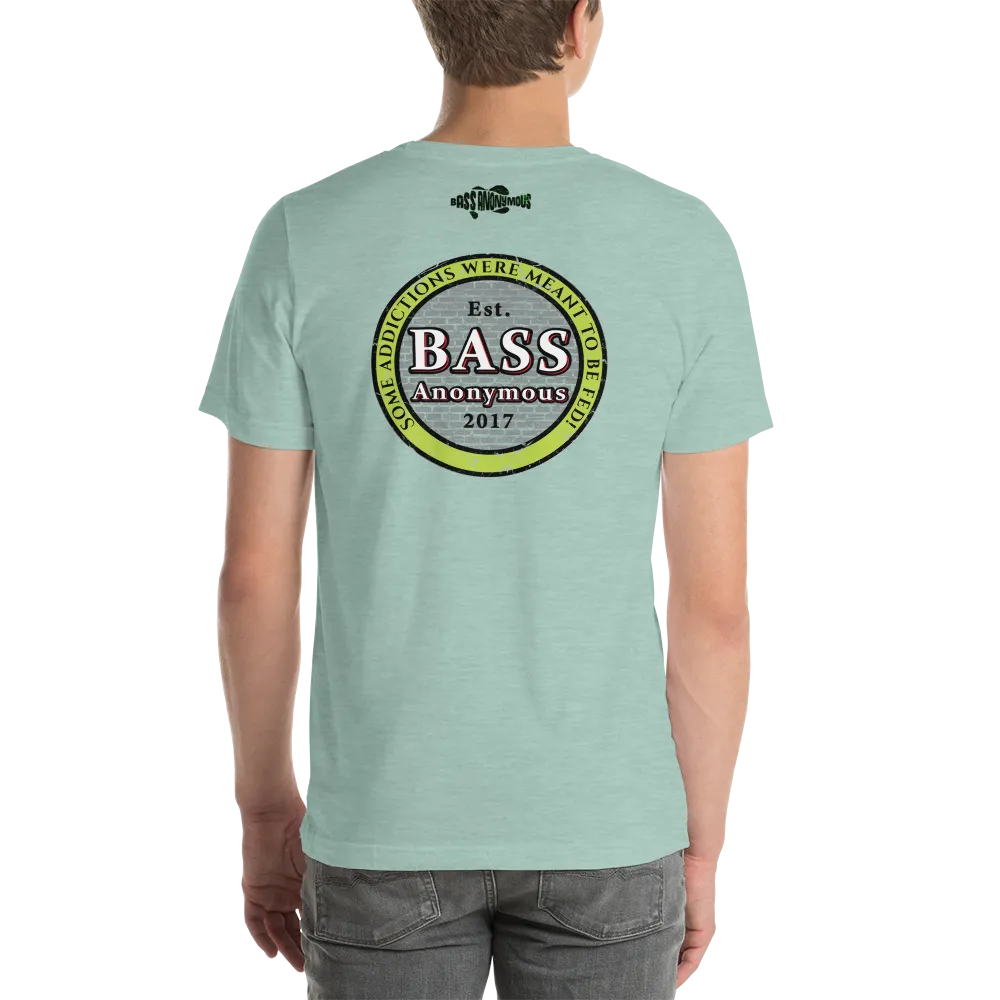 Men's BA SwimLogo Grunge Green T-shirt