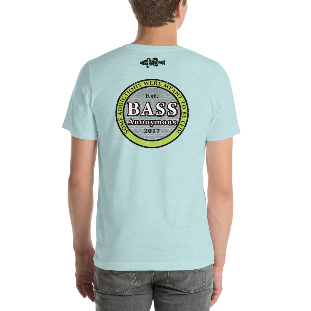 Men's BA SwimLogo Grunge Green T-shirt