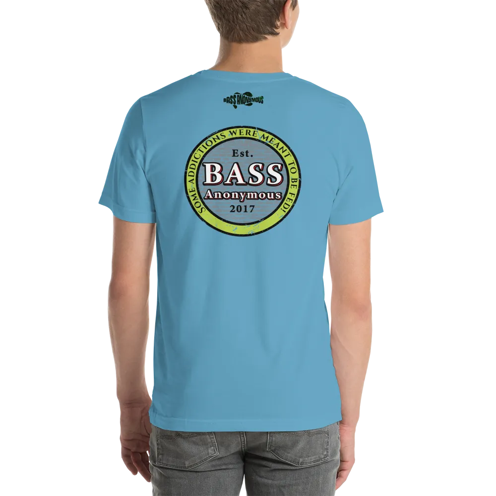 Men's BA SwimLogo Grunge Green T-shirt