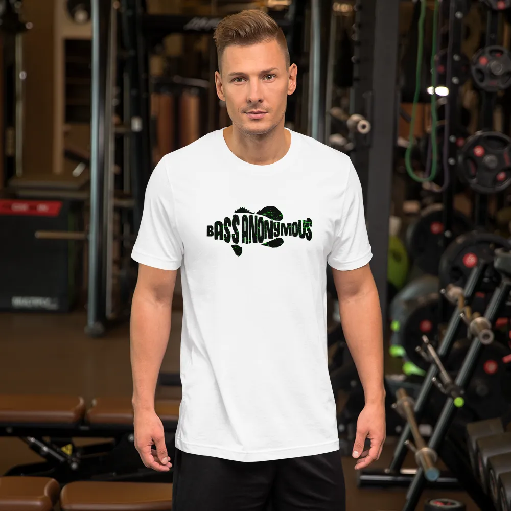 Men's BA SwimLogo Grunge Green T-shirt
