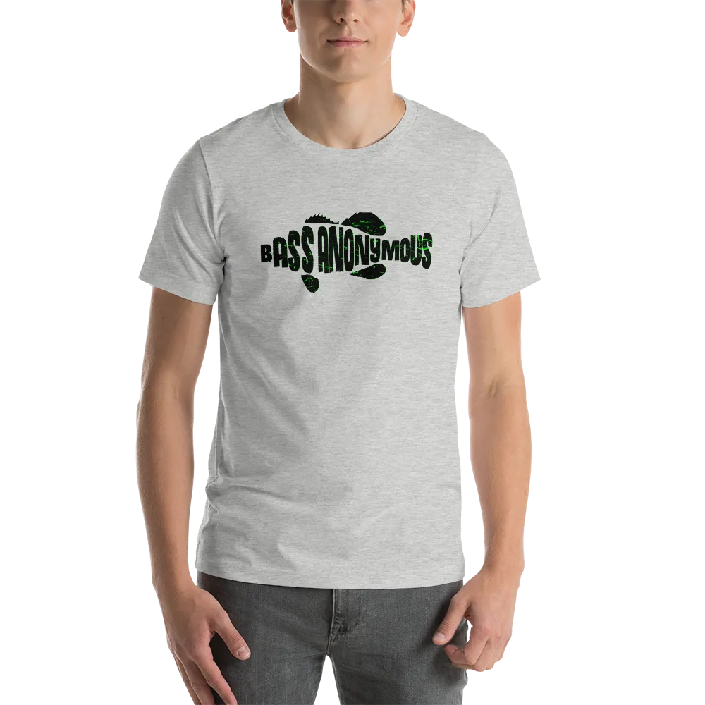 Men's BA SwimLogo Grunge Green T-shirt