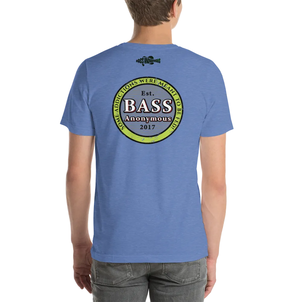 Men's BA SwimLogo Grunge Green T-shirt