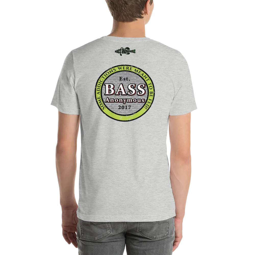 Men's BA SwimLogo Grunge Green T-shirt