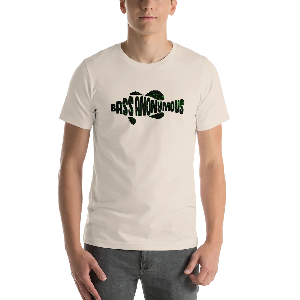 Men's BA SwimLogo Grunge Green T-shirt