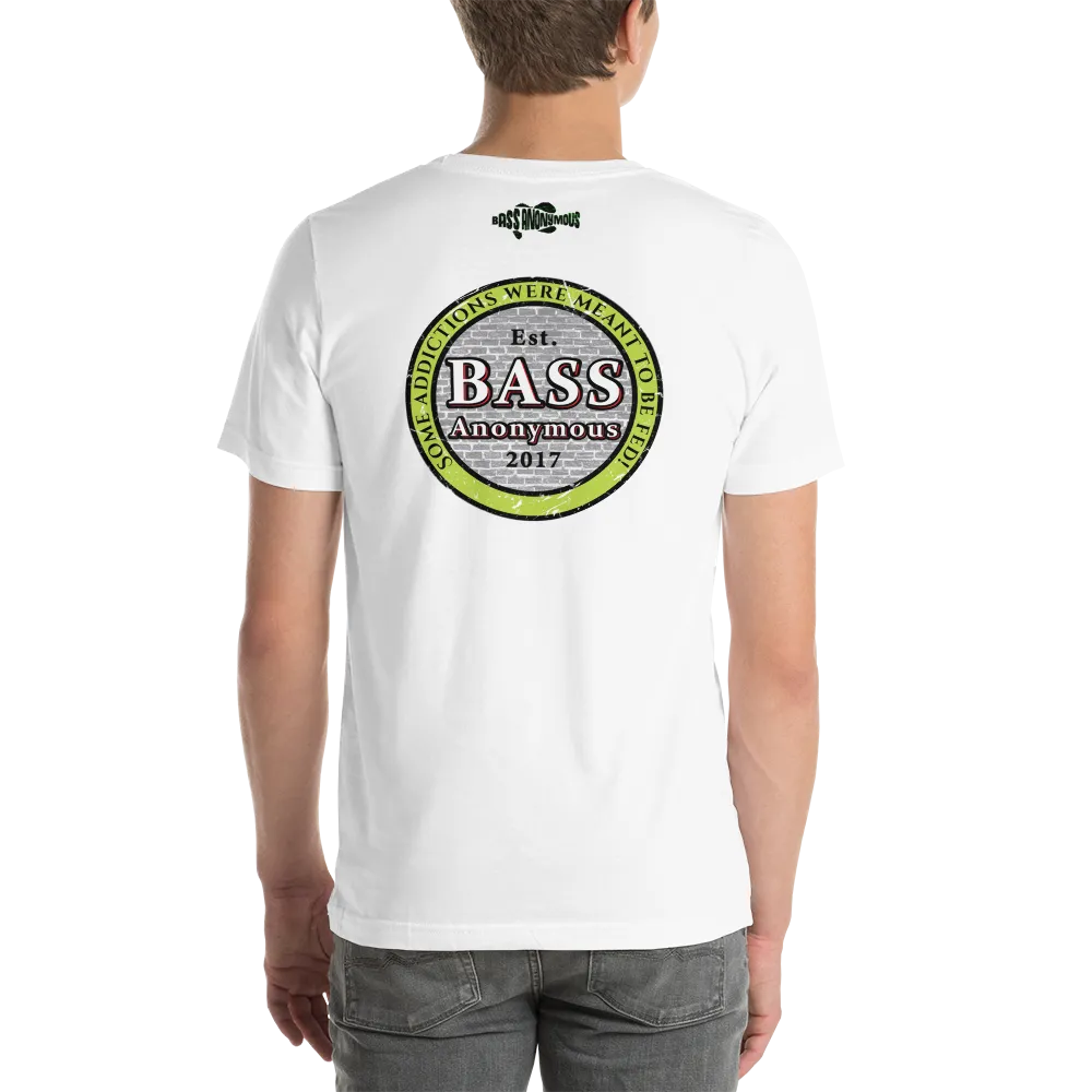 Men's BA SwimLogo Grunge Green T-shirt