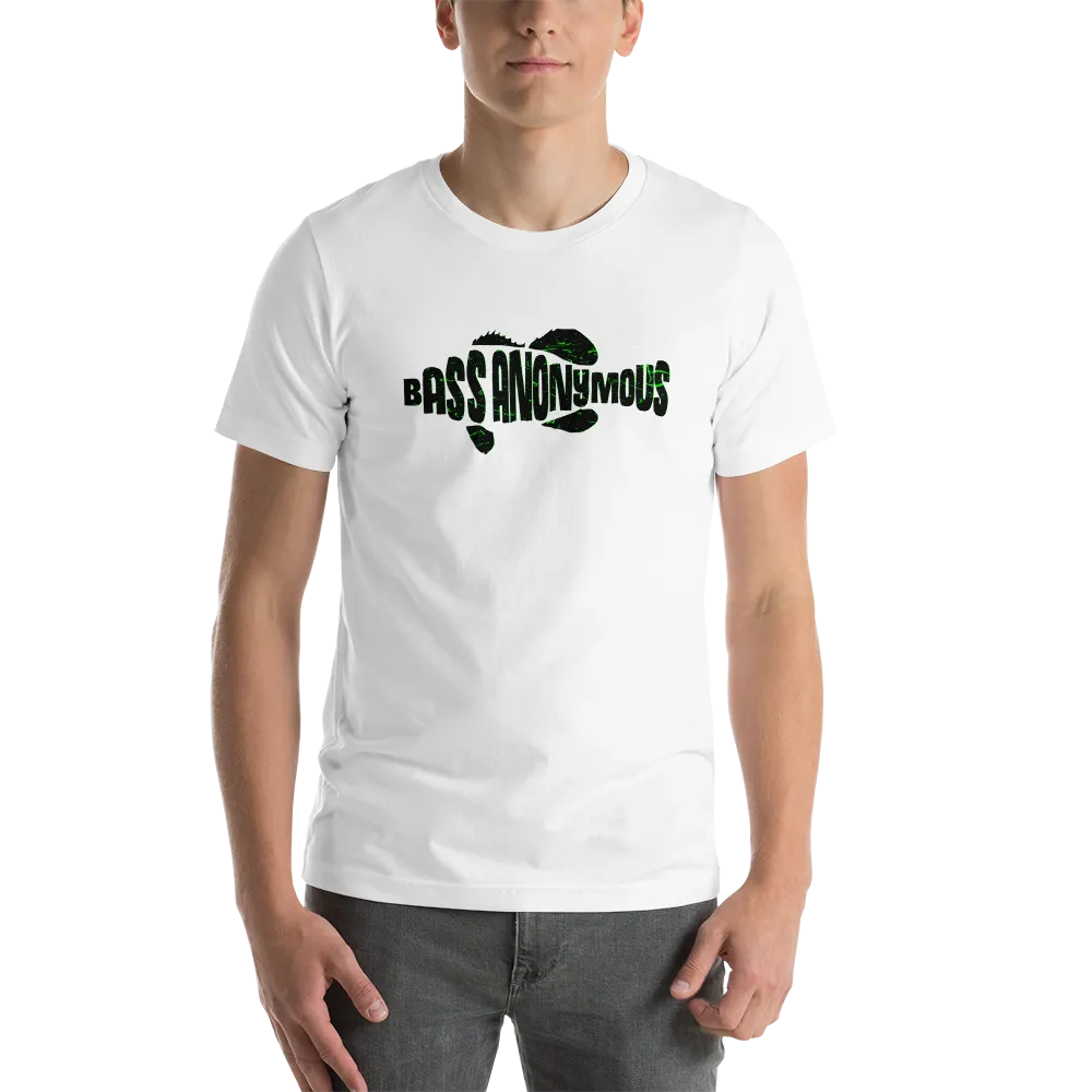 Men's BA SwimLogo Grunge Green T-shirt