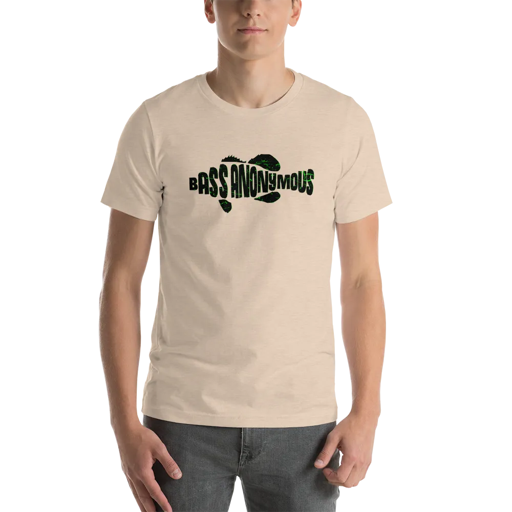 Men's BA SwimLogo Grunge Green T-shirt