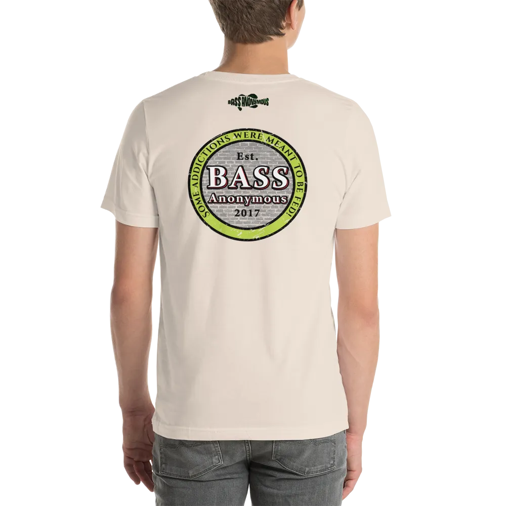 Men's BA SwimLogo Grunge Green T-shirt