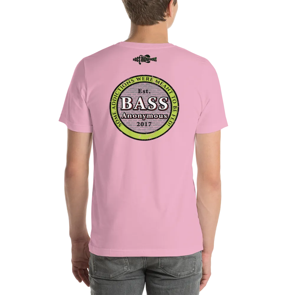 Men's BA SwimLogo Grunge Green T-shirt