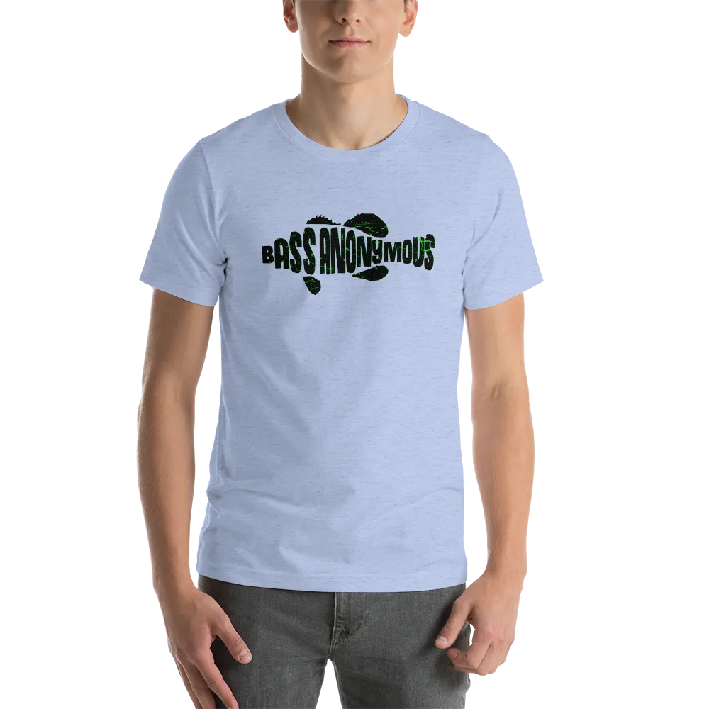 Men's BA SwimLogo Grunge Green T-shirt