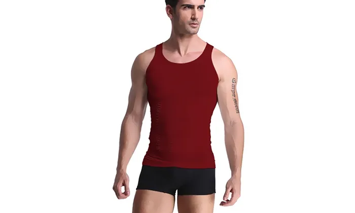 Men's Core Support and  Insta Trim Compression Undershirt