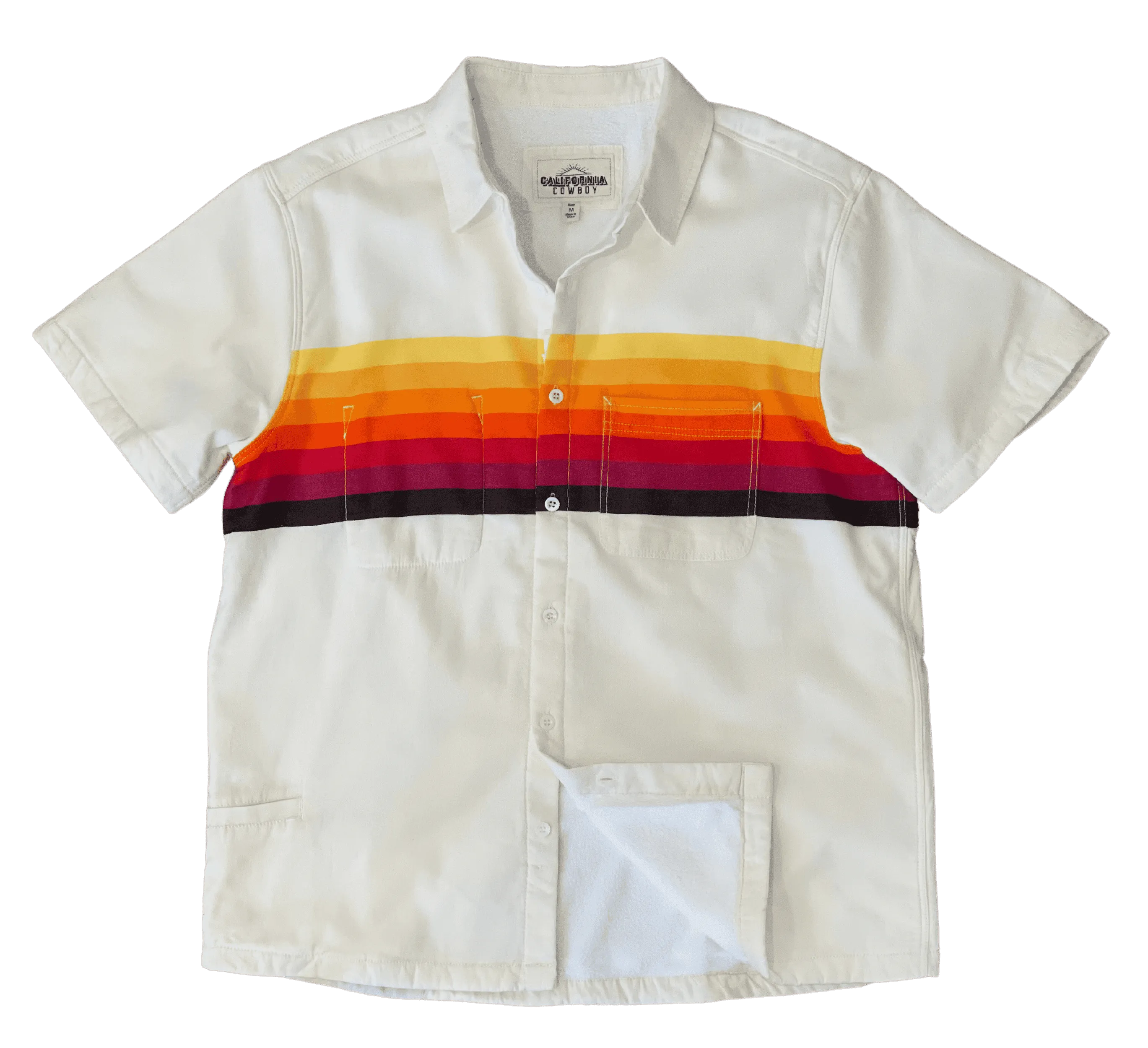 Men’s High Water Shirt - Horizon Stripe, Daybreak