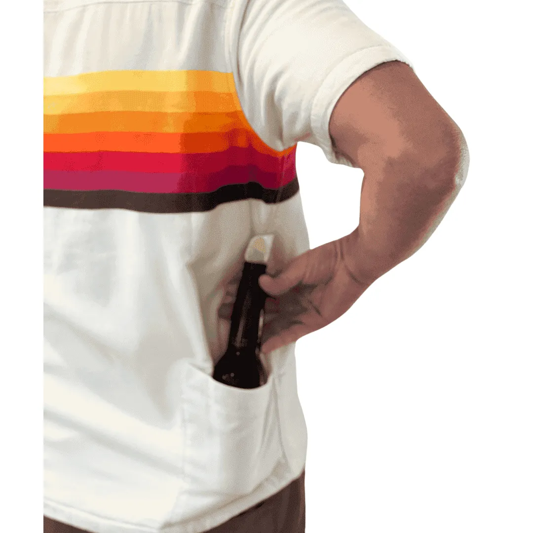 Men’s High Water Shirt - Horizon Stripe, Daybreak