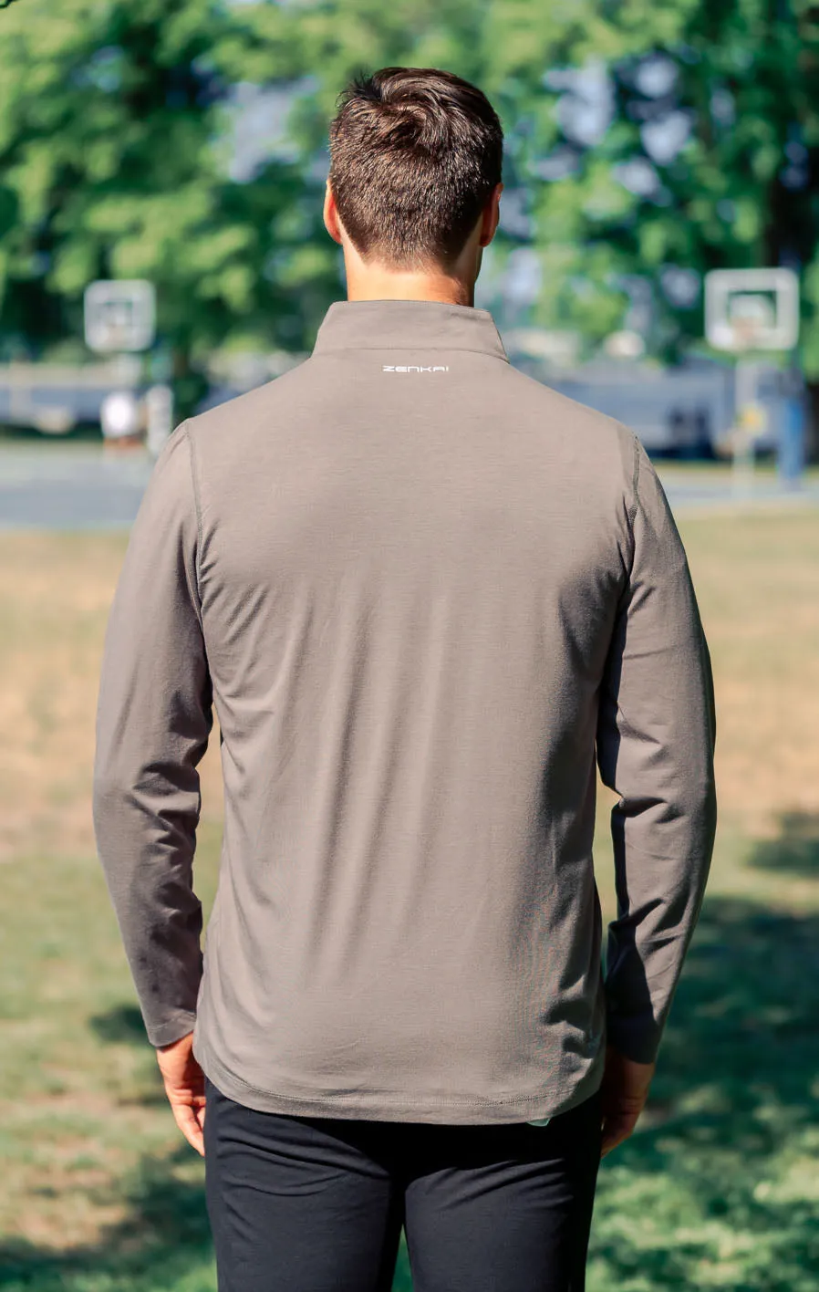 Men's Mock 1/4 Zip Top