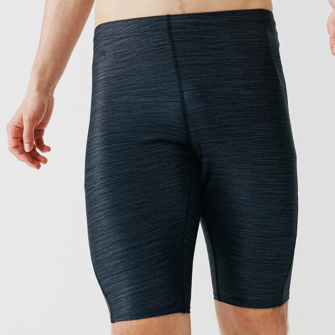 Men's Running Breathable Tight Shorts Dry  - abyss grey