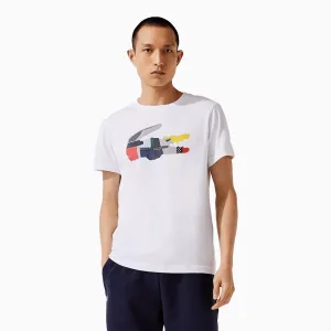 Men's SPORT Regular Fit Crew Neck Printed T Shirt
