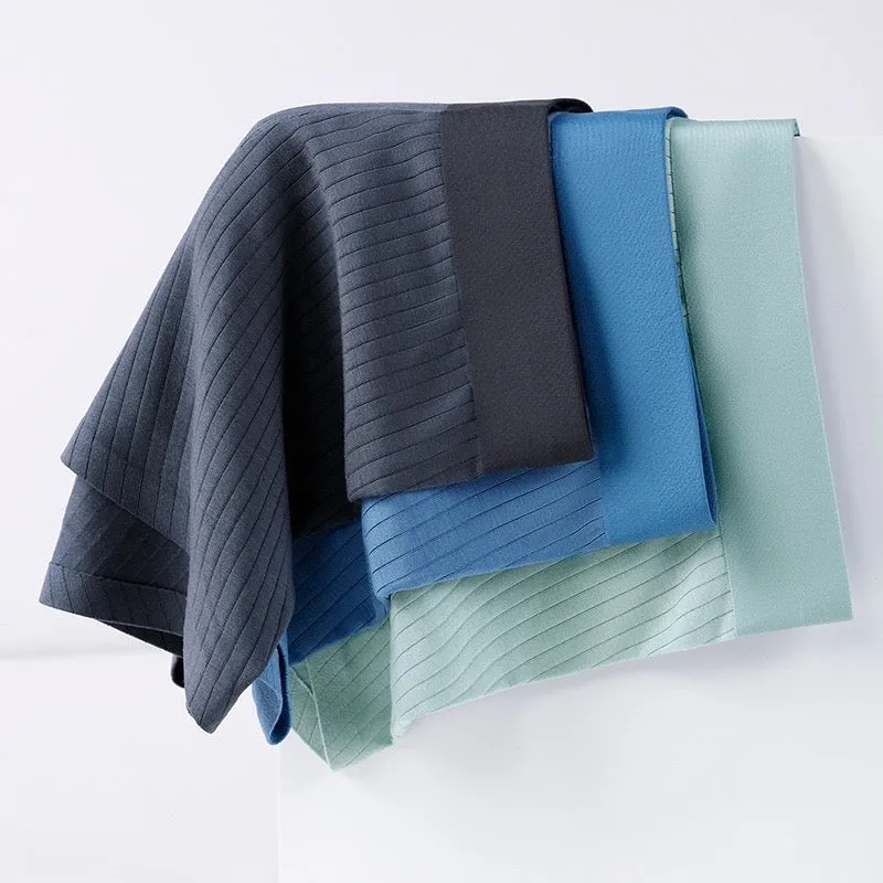 Men's Striped Super Soft Modal Underpants (4-Pack) JEWYEE 1910