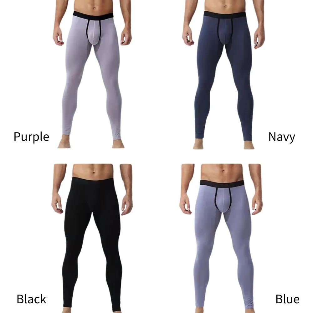 Men's Ultra Thin Modal Thermal Legging JEWYEE 1978