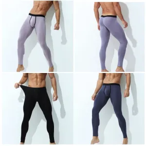 Men's Ultra Thin Modal Thermal Legging JEWYEE 1978