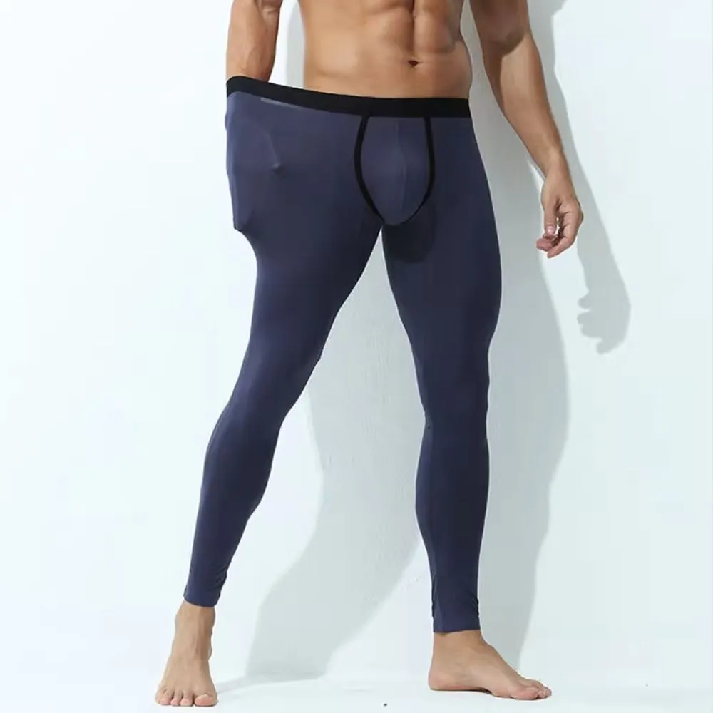 Men's Ultra Thin Modal Thermal Legging JEWYEE 1978
