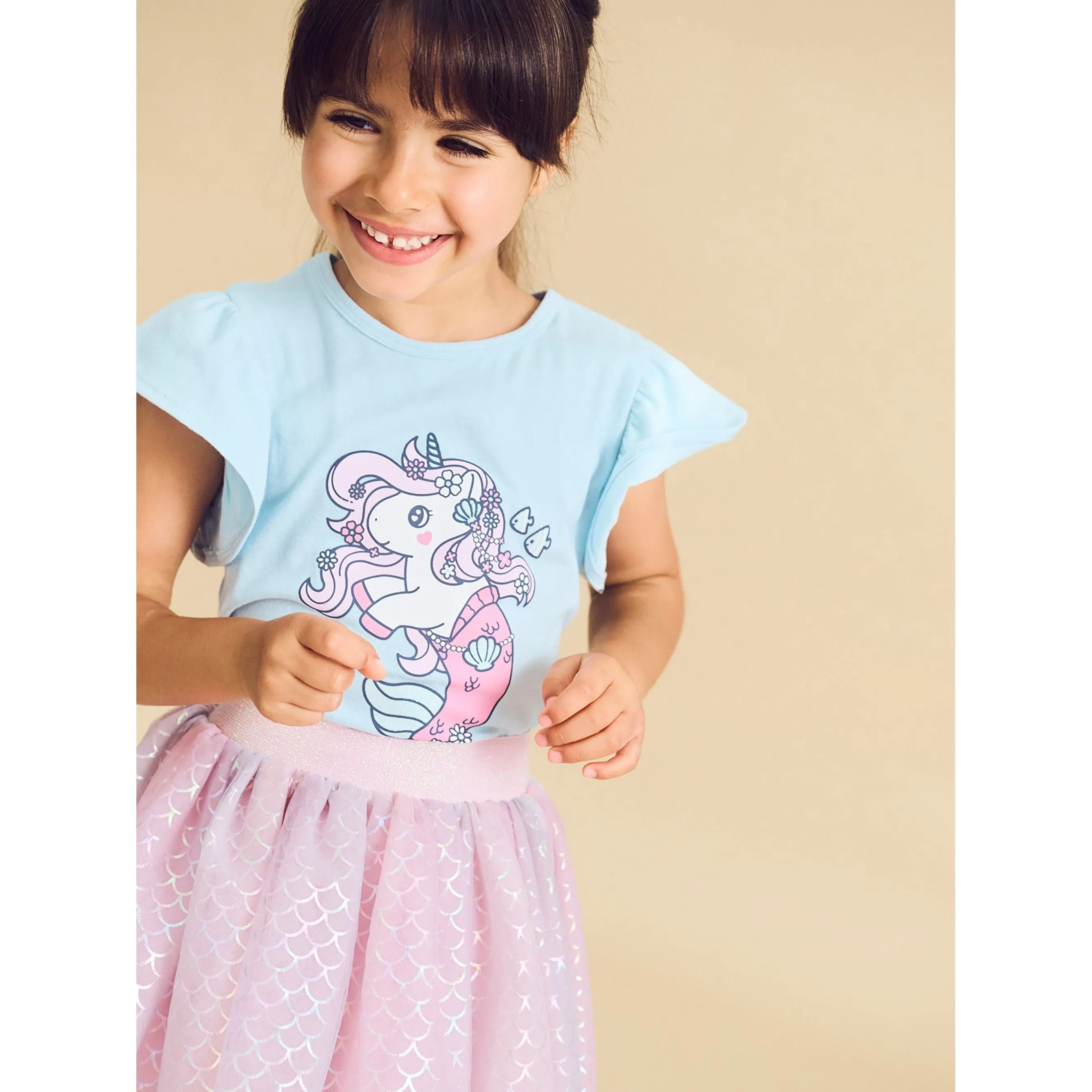 Mercorn Glitter Frill T-Shirt