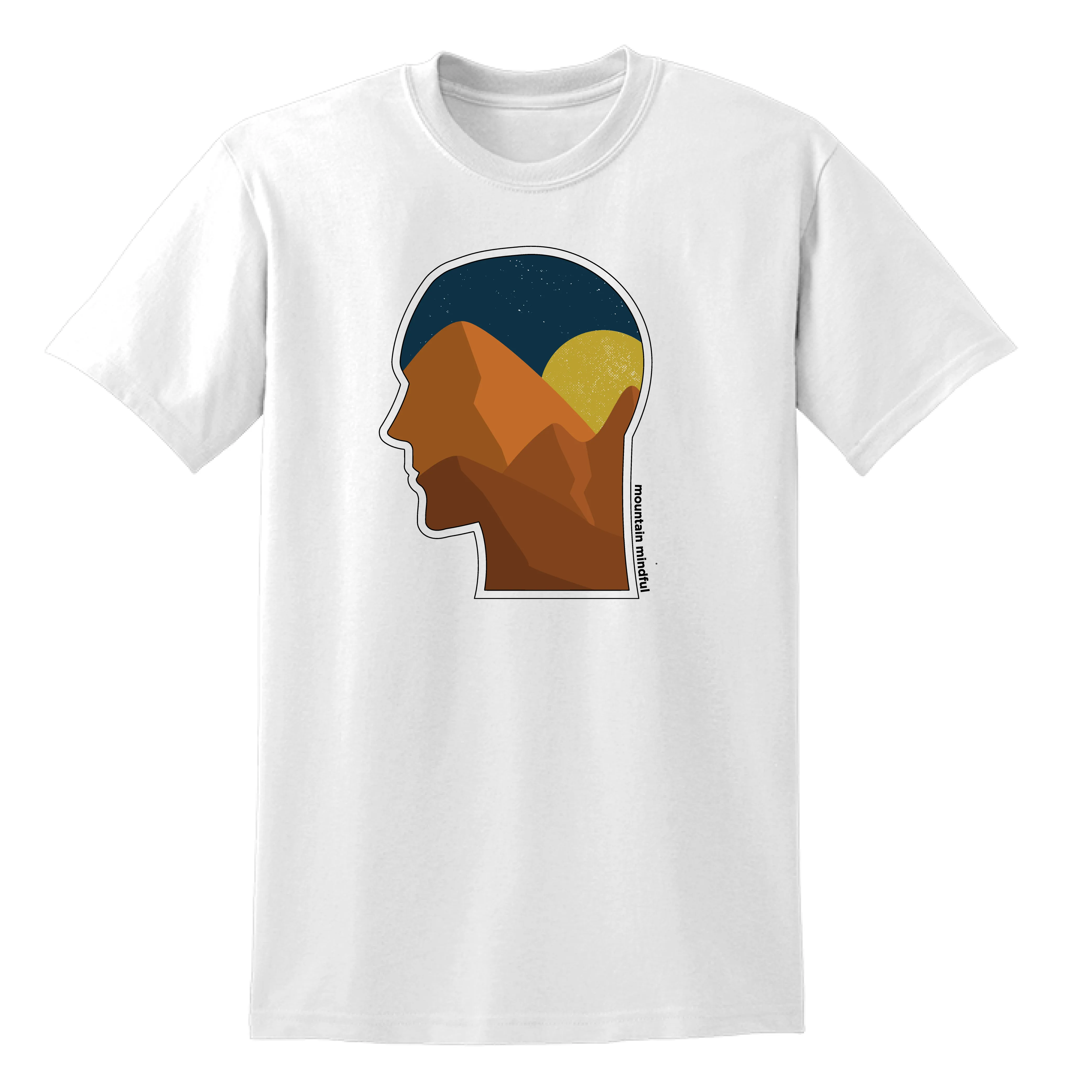 Mindful T-shirt - Male Silhouette