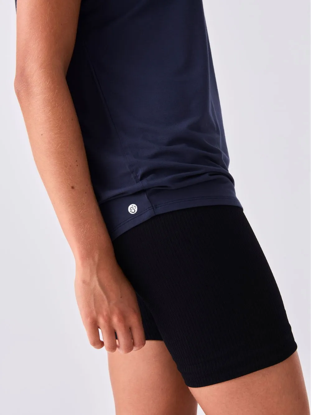 Modal Luxe Layer Tee - Navy
