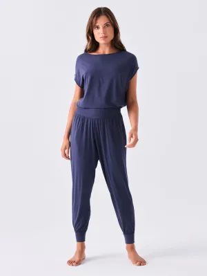 Modal Luxe Layer Tee - Navy
