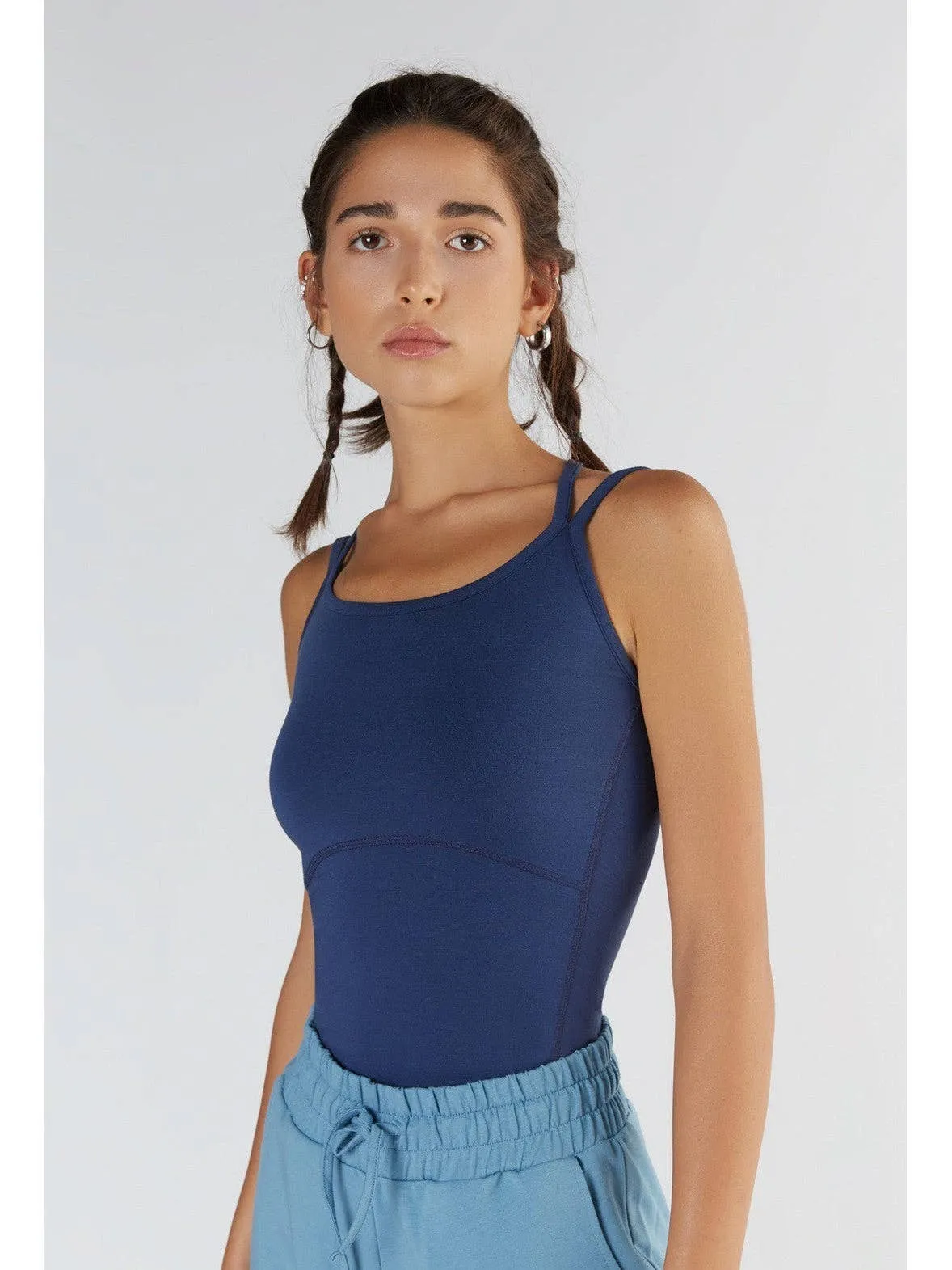 Modal Spaghetti Strap Top: Womens