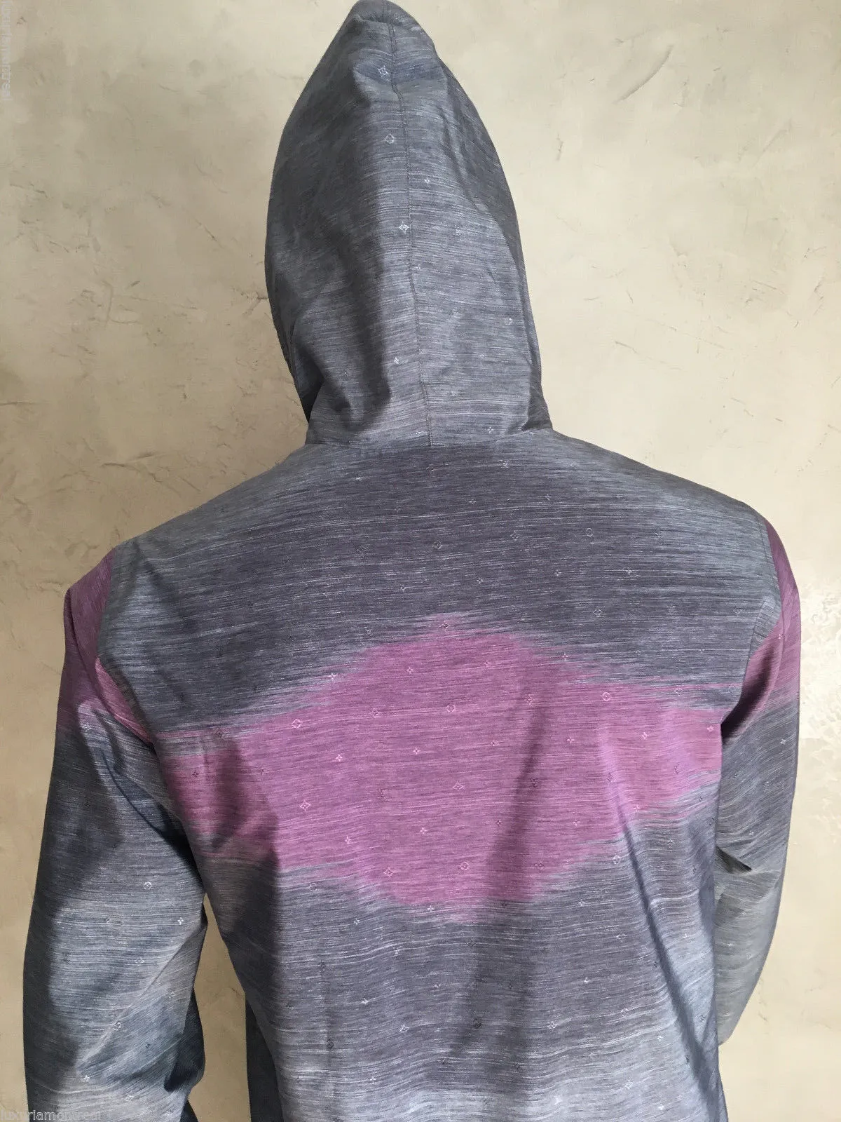 Monogram Constellation Ikat Printed Hooded Shirt