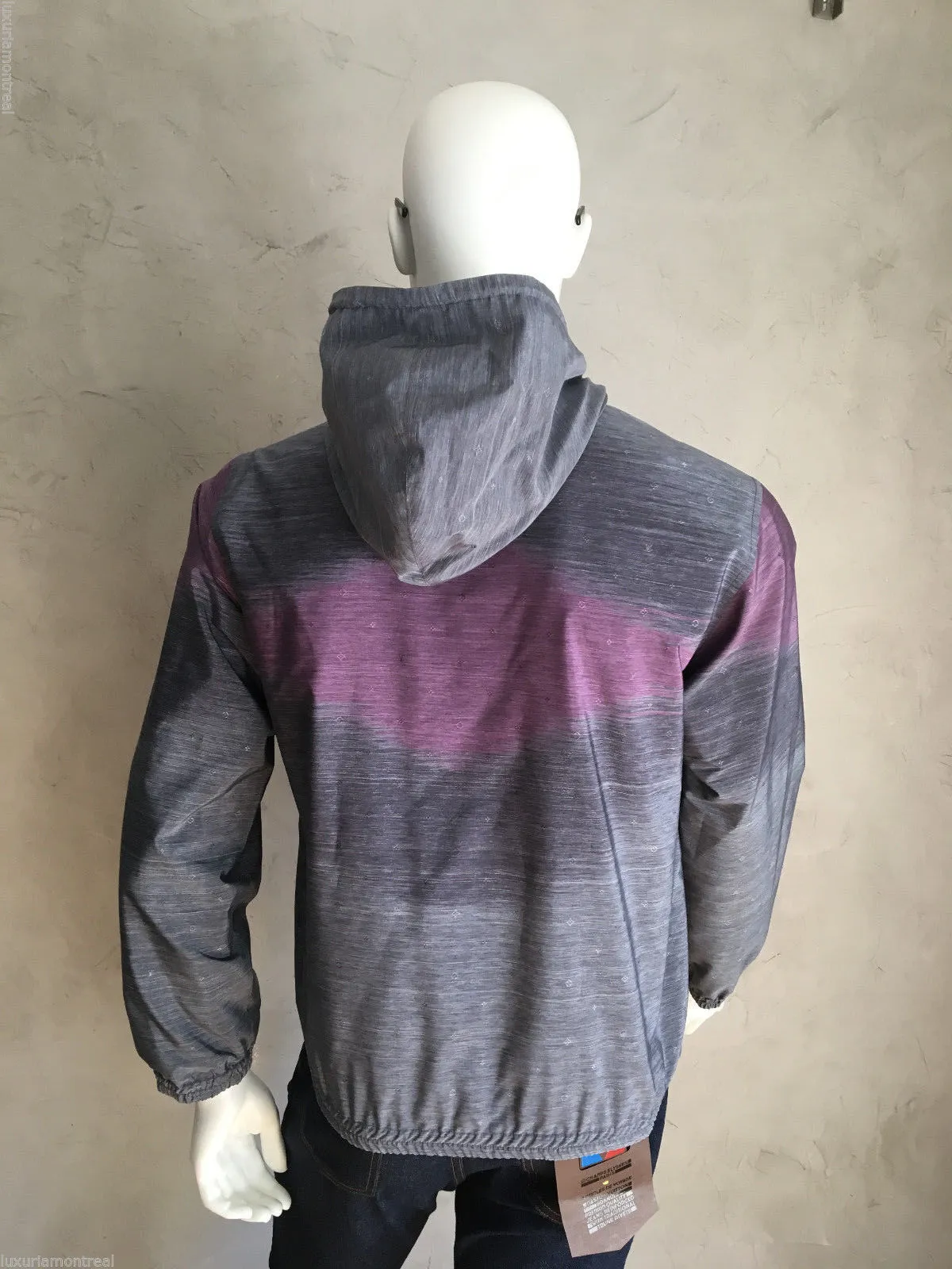 Monogram Constellation Ikat Printed Hooded Shirt