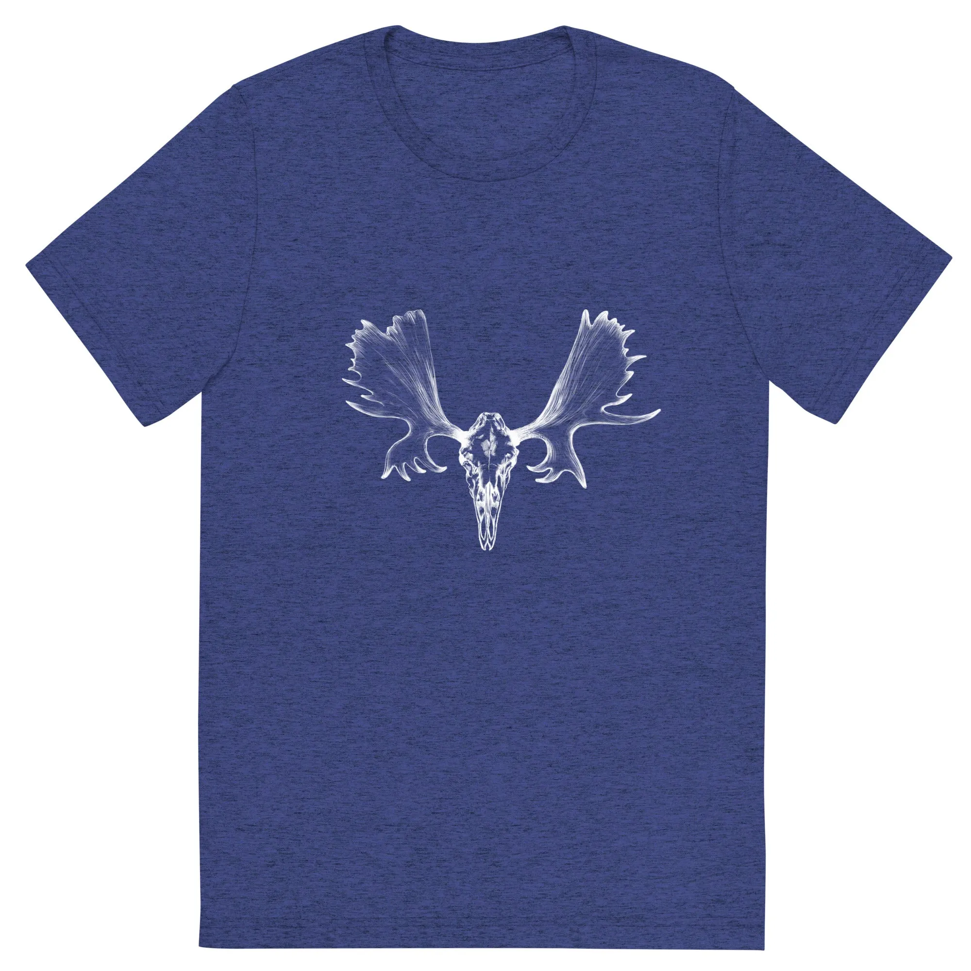 Moose Skull White Logo T-Shirt