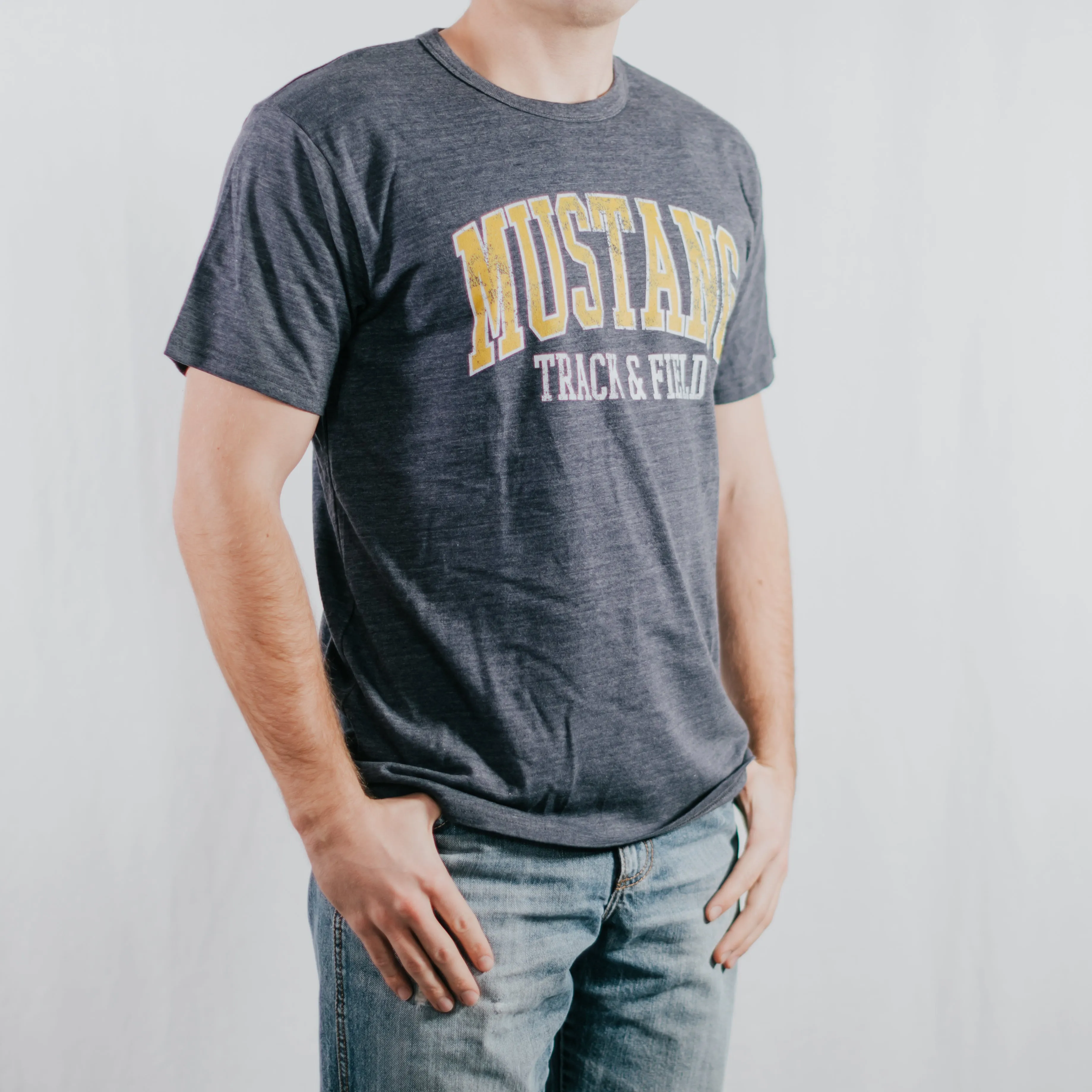 Mustang Track & Field Tee