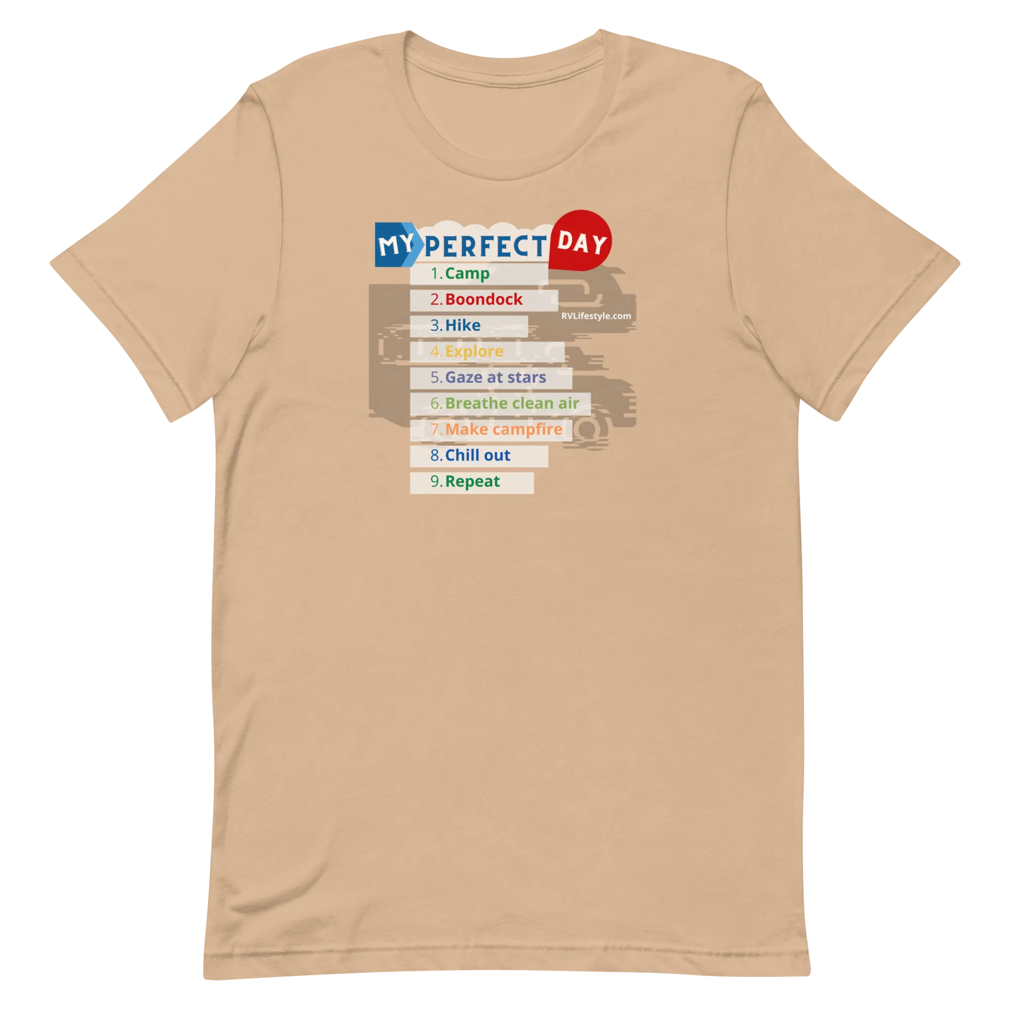 My Perfect Day Short-Sleeve Men and Women T-Shirt